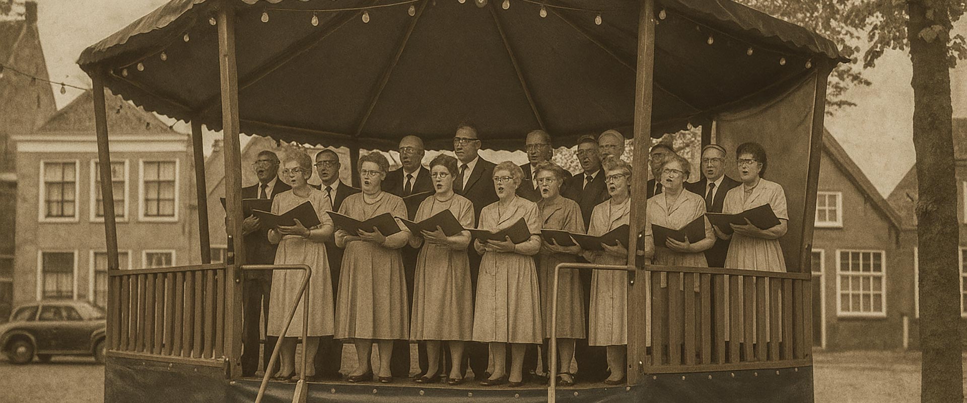 Spijkstaal mobiele muziektent